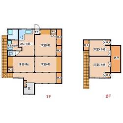 検見崎貸家の物件間取画像